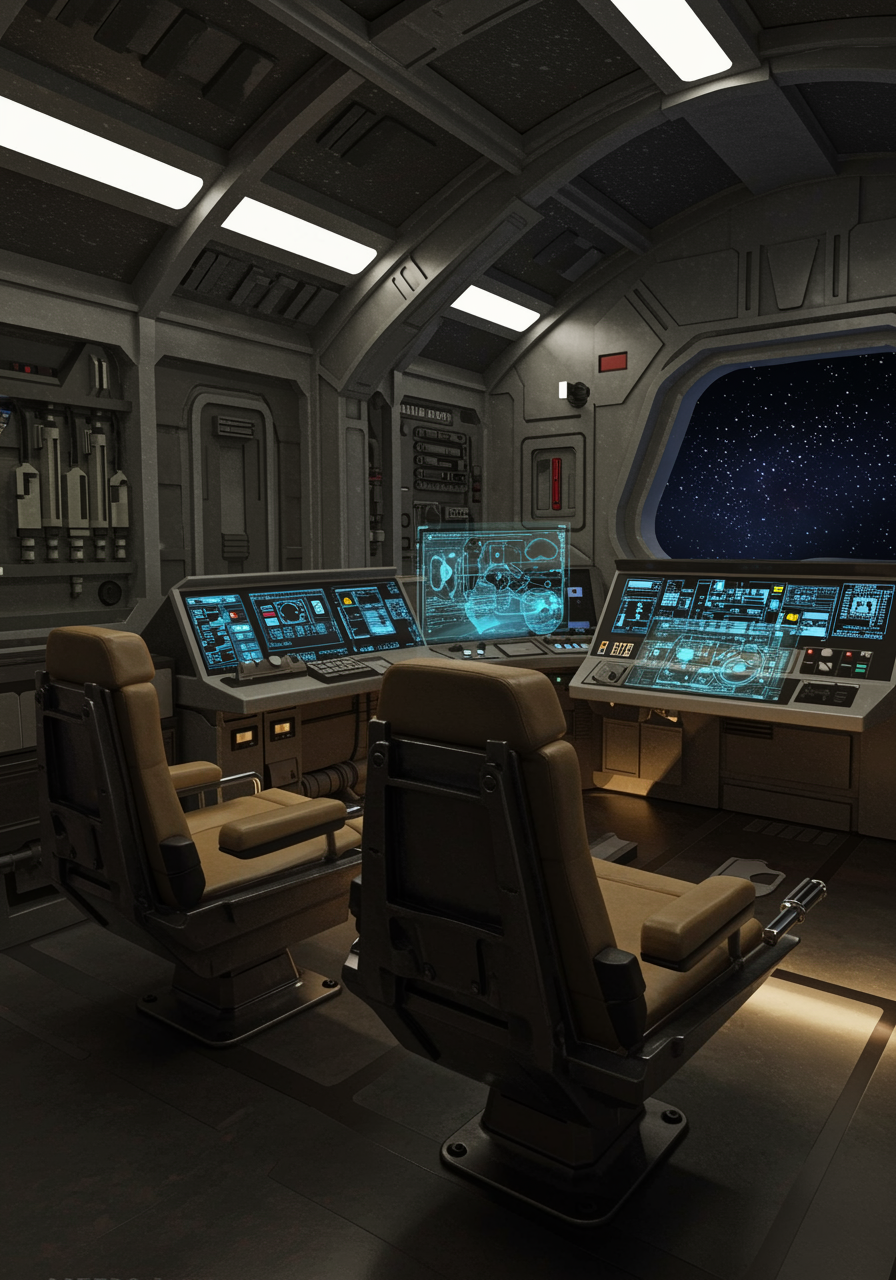 millennium falcon interior