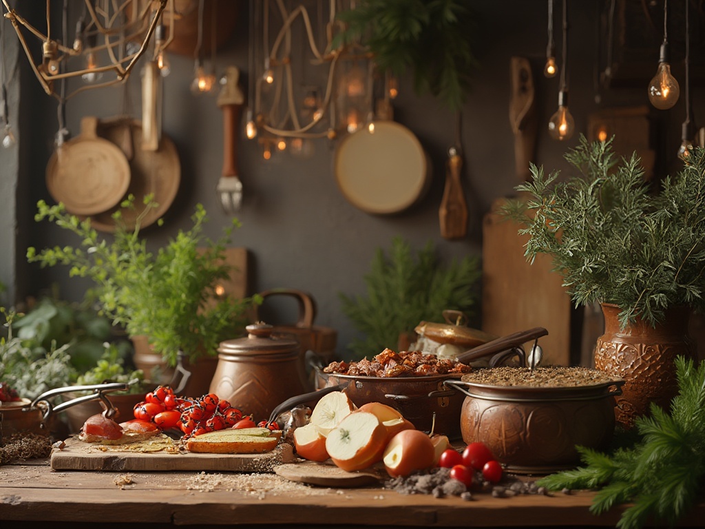 Utensilios de cocina esenciales sobre una encimera