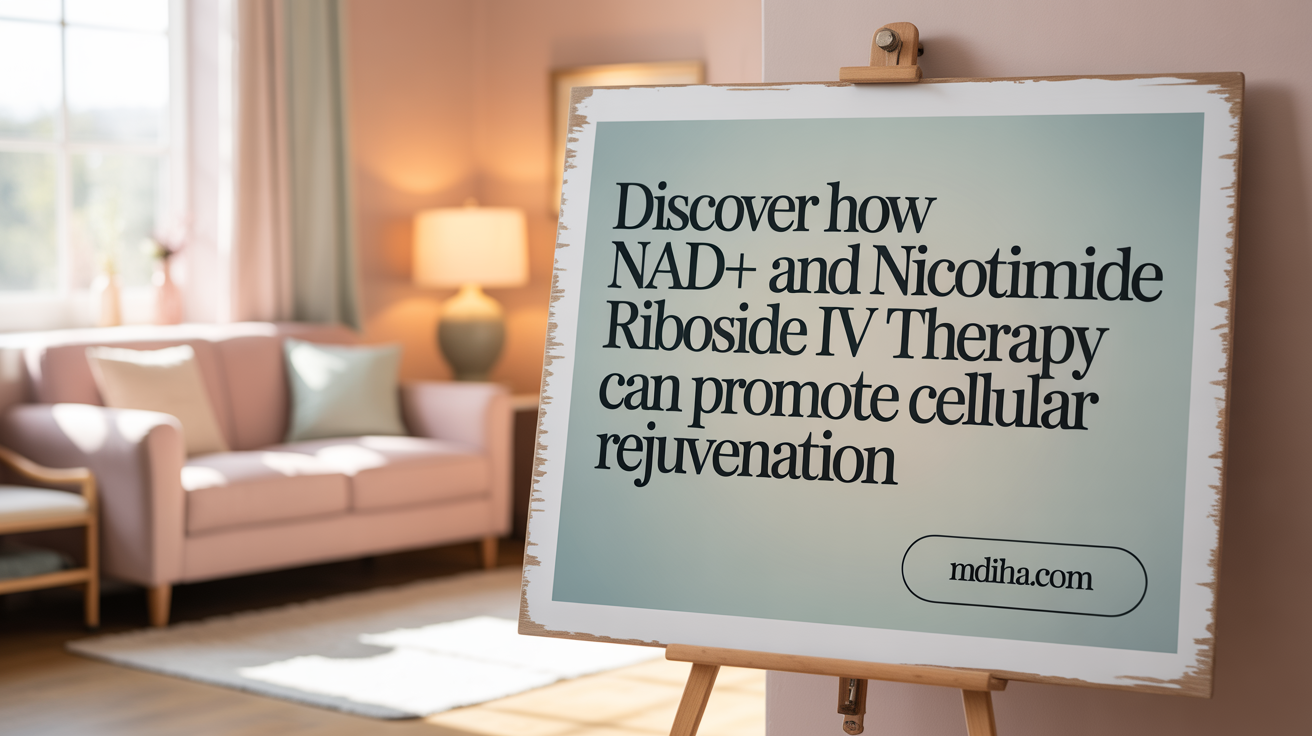 Discover how NAD⁺ and Nicotinamide Riboside IV Therapy Can Rejuvenate Your Cells