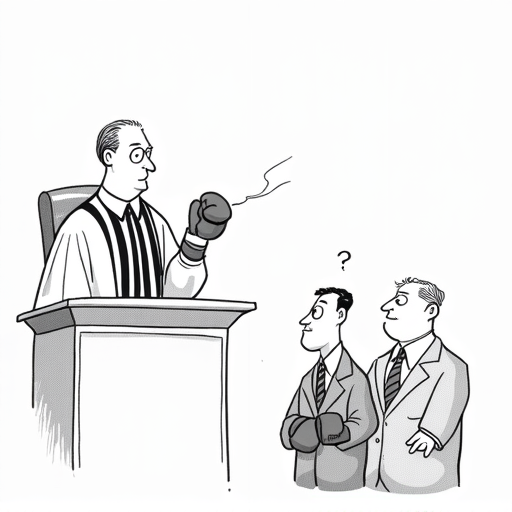 Chief Justice Roberts Warns Against Criticism of Judges single-panel cartoon