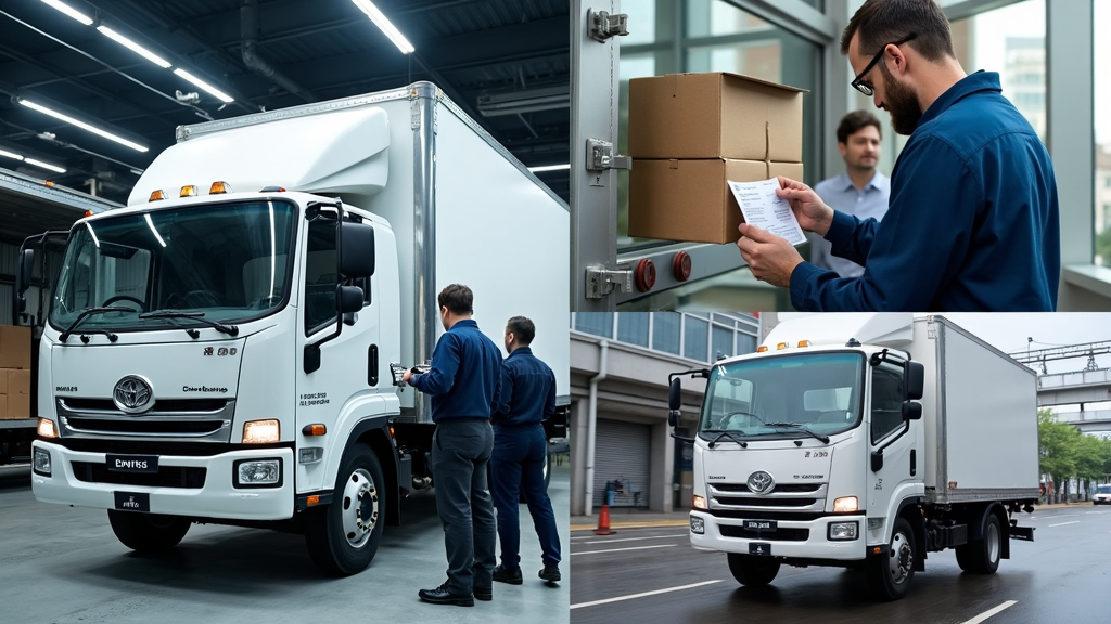 Nội Thất Và Ngoại Thất Xe Tải Dongfeng
