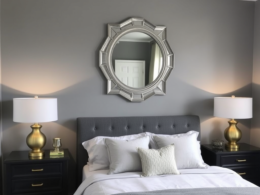 2. Add Metallic Accents for a Touch of Glamour