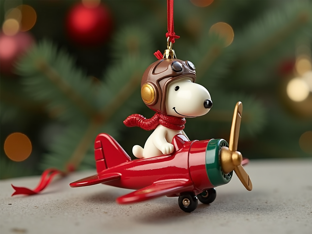 Snoopy Flying Ace Ornament