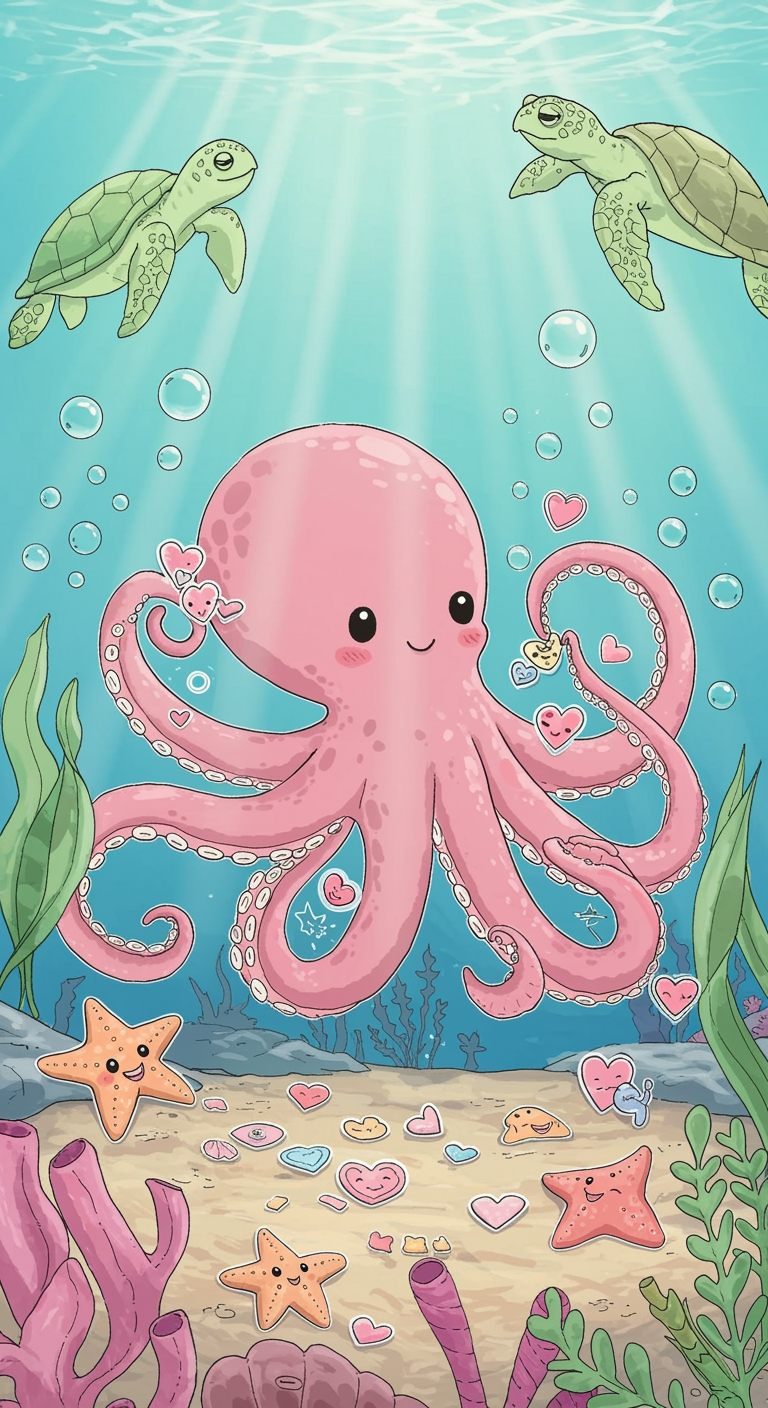cute octopus