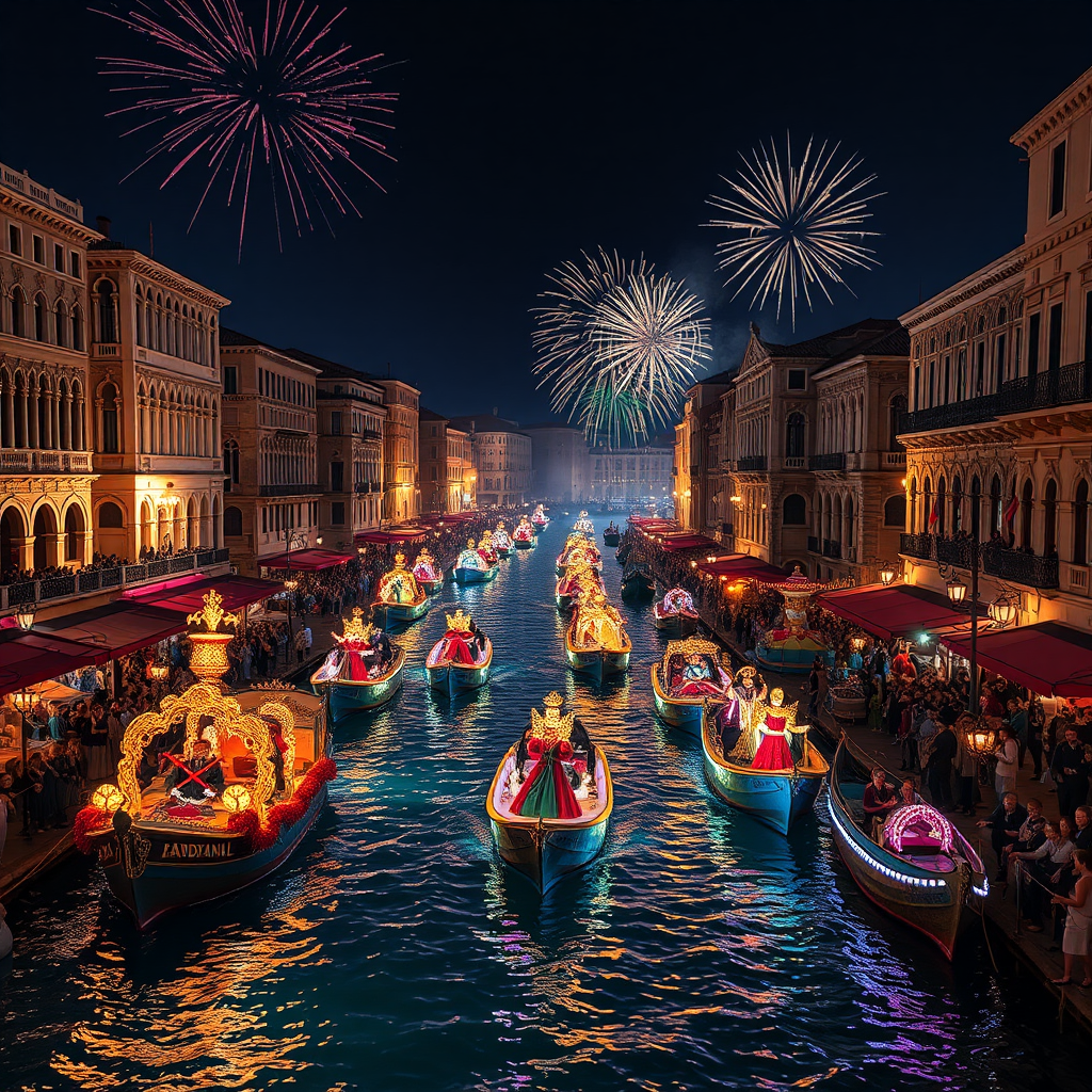 The Grand Canal Night Parade