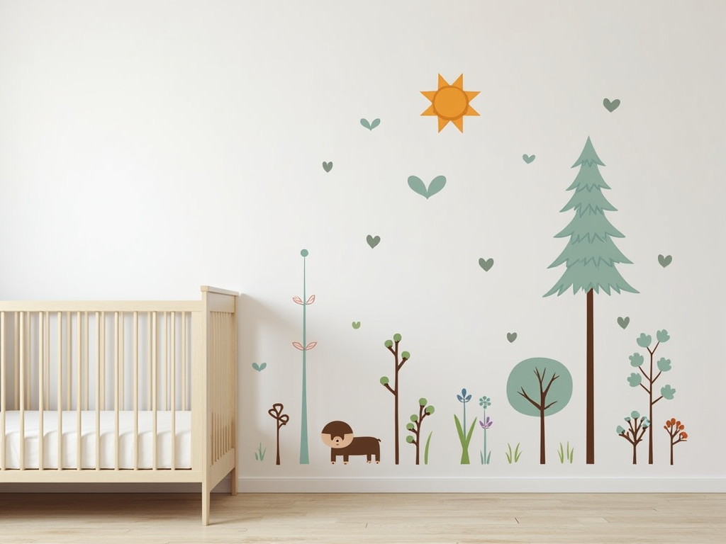 Nursery Wall Decal Example