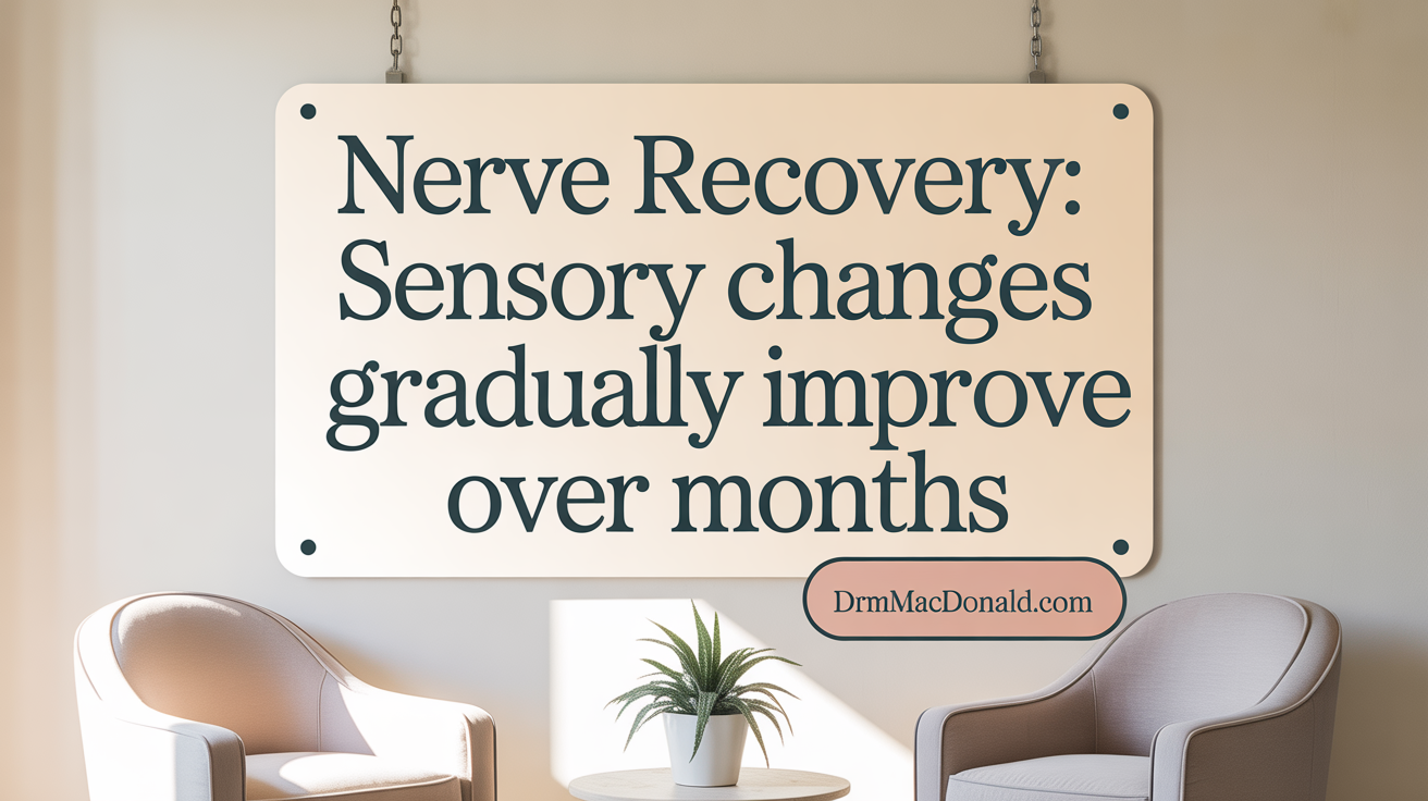 Nerve Recovery: Sensory Changes Gradually Improve Over Months