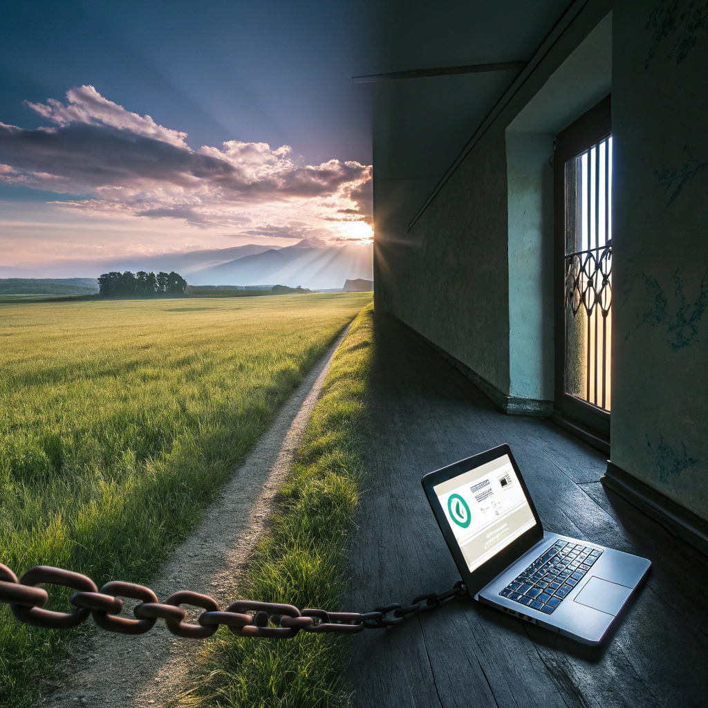 Pełna własność i kontrola strony WordPress vs. zamknięty ekosystem Wix.