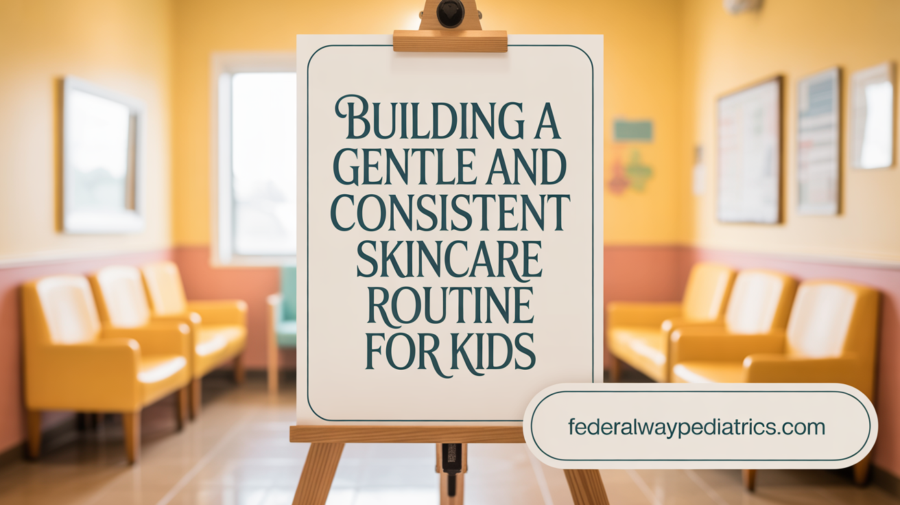 Building a Gentle and Consistent Skincare Routine for Children