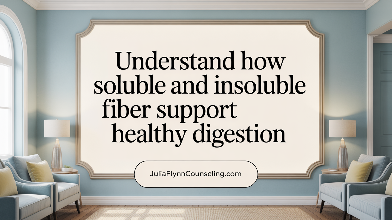 Understand How Soluble and Insoluble Fiber Keep Digestion Running Smoothly