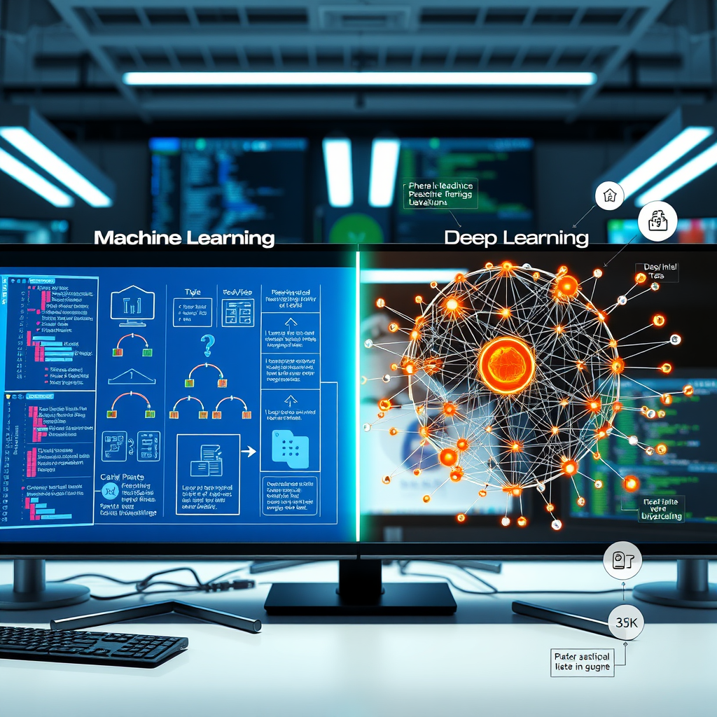 머신러닝과 딥러닝 차이점 분석: 비전문가도 쉽게 파악하는 AI 학습 원리 가이드