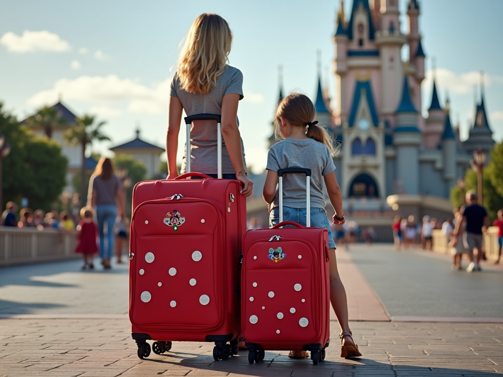 Disney luggage image