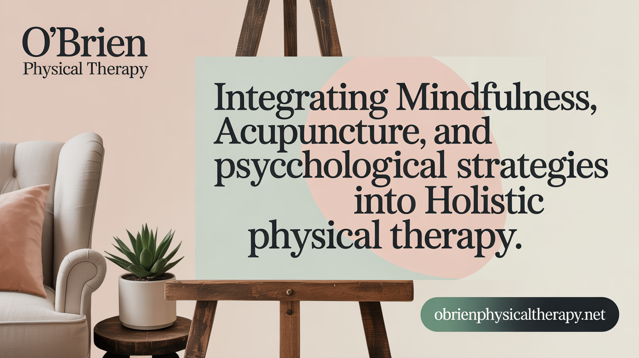 Integrating Mindfulness, Acupuncture, and Psychological Strategies into Physical Therapy