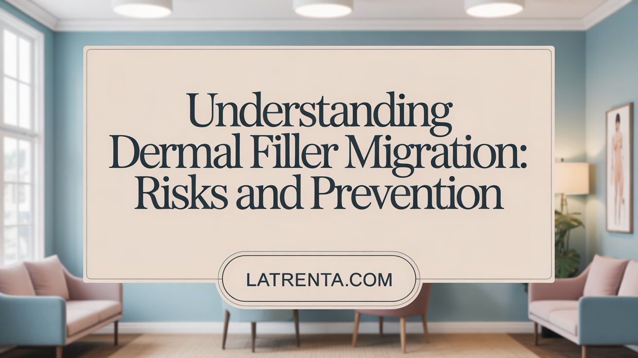 Understanding Dermal Filler Migration: Risks and Prevention