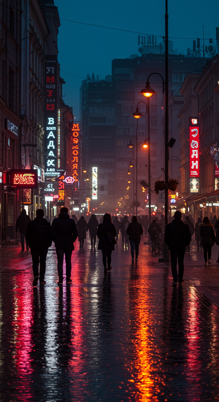 people walking
