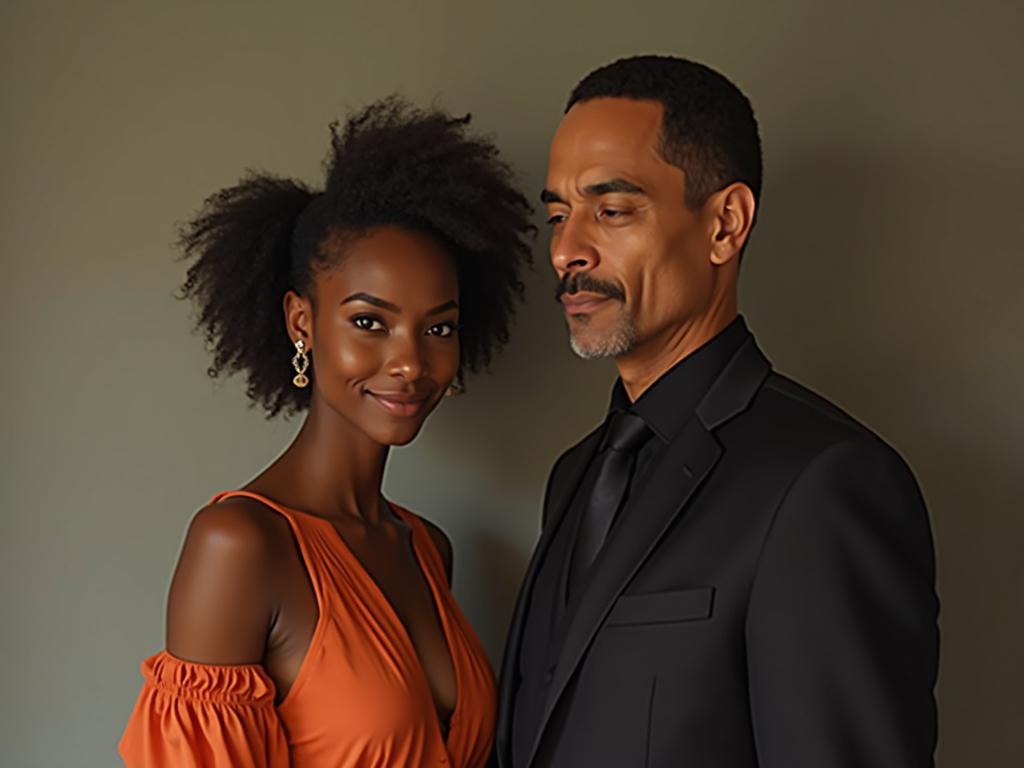 Lupita Nyong'o and Giancarlo Esposito Image