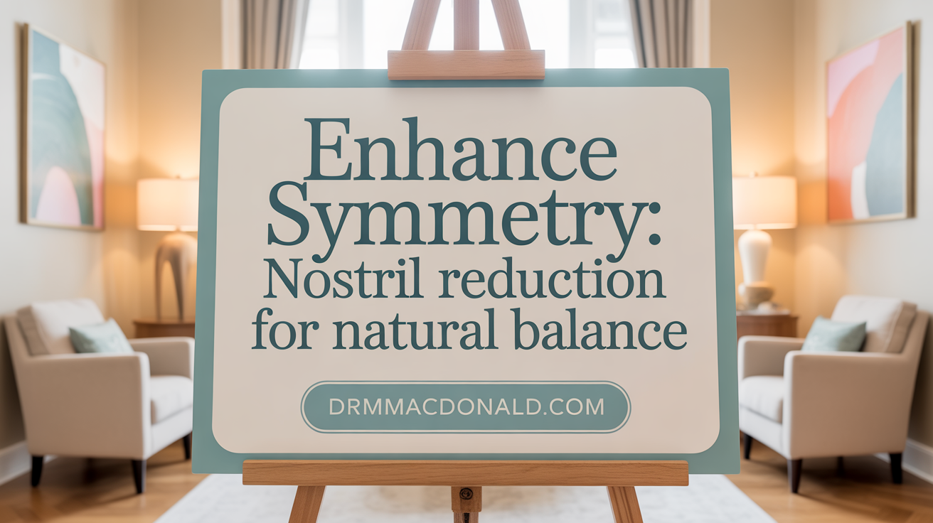 Enhance Symmetry: Nostril Reduction for Natural Balance