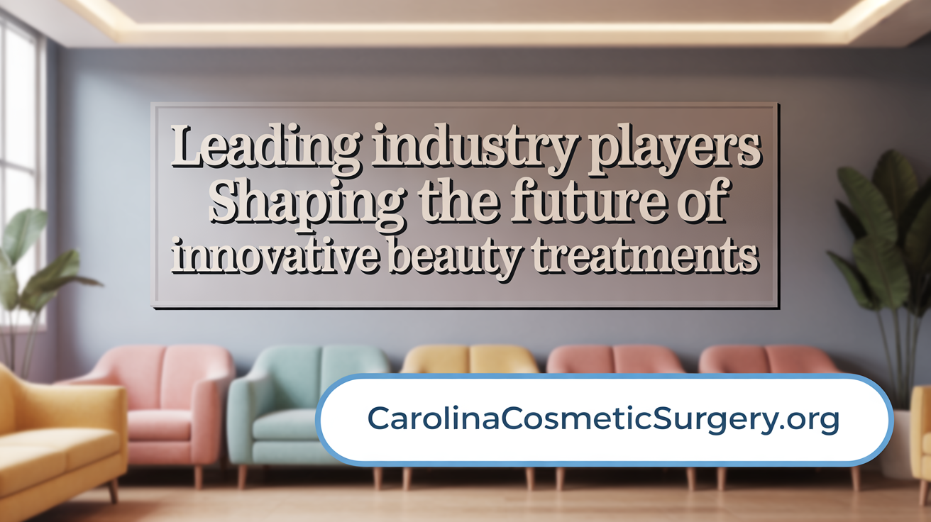 Leading Industry Players Shaping the Future of Cosmetic Surgery