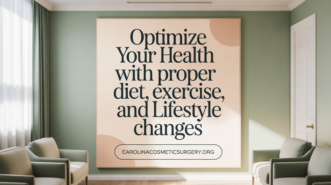 Optimize Your Health with Proper Diet, Exercise, and Lifestyle Changes
