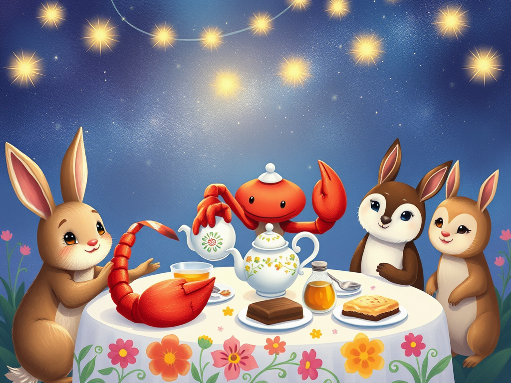 Sandy's Tea Party Adventure