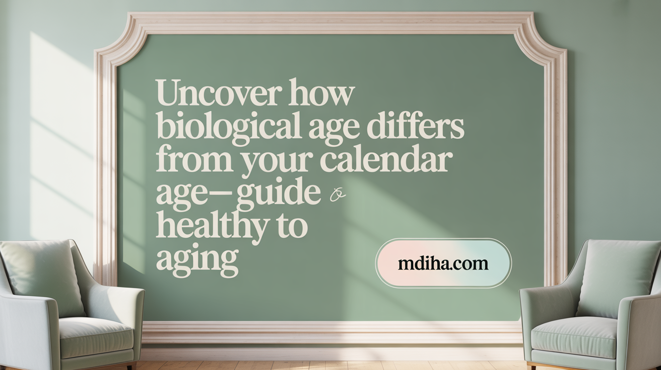 Uncover How Biological Age Differ From Your Calendar Age