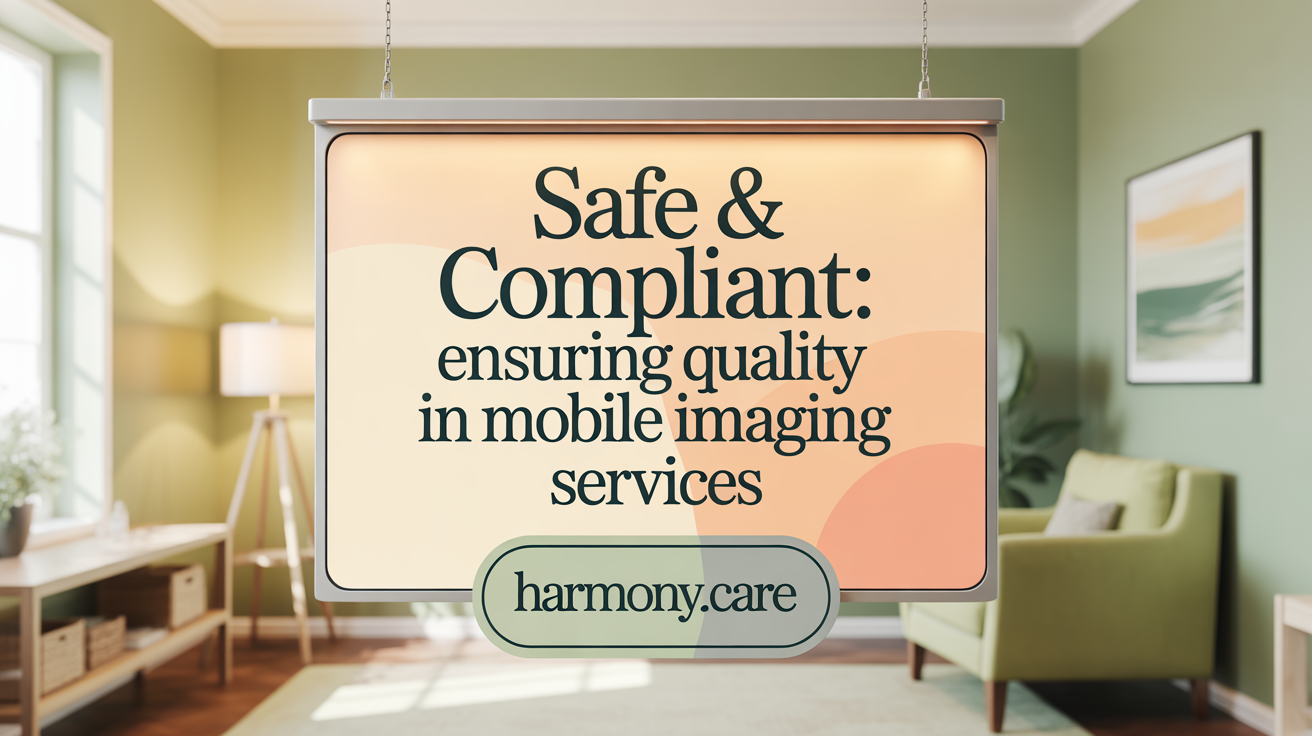 Safe & Compliant: Ensuring Quality in Mobile Imaging Services