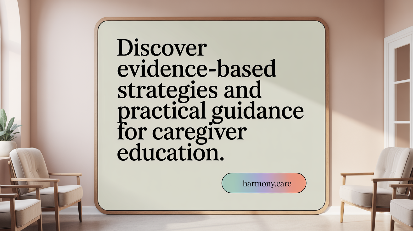 Discover Research-Backed Outcomes and Practical Guidance for Caregiver Education