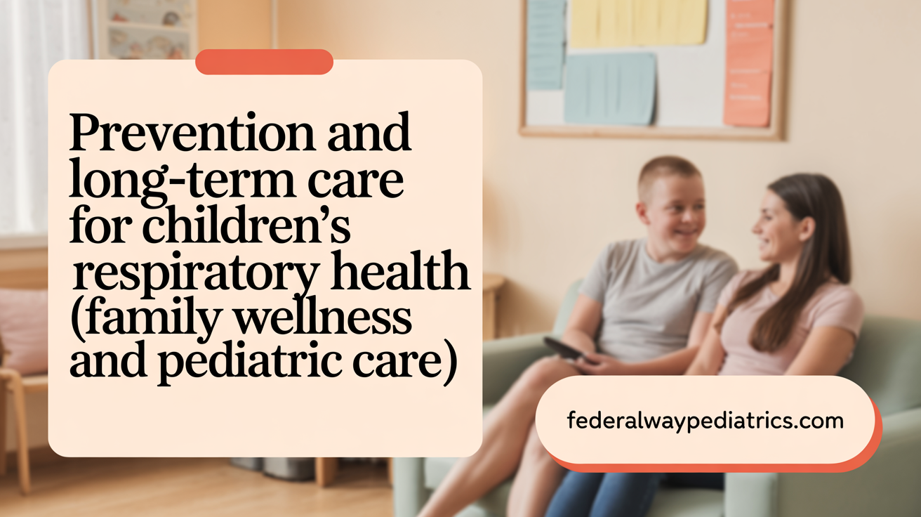 Prevention and Long-term Care for Children's Respiratory Health