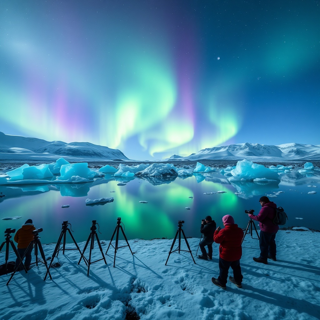 Aurora Hunters' Paradise, Iceland