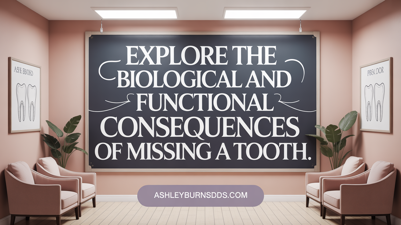 Explore the biological and functional consequences of losing a tooth.