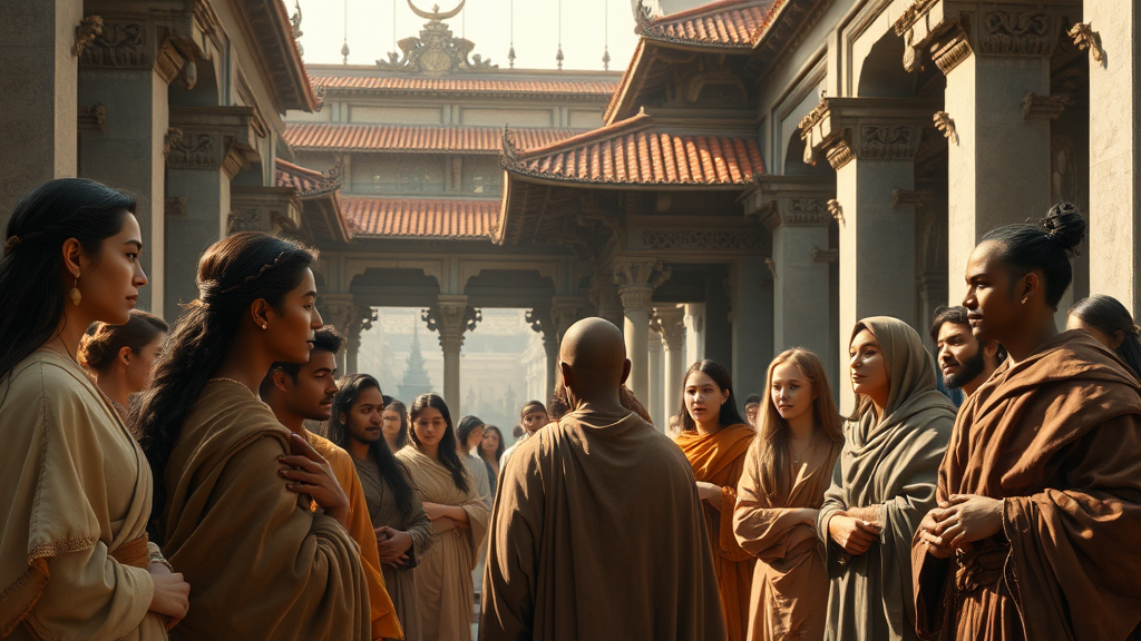 변화와 적응을 상징하는 다양한 문화적 요소