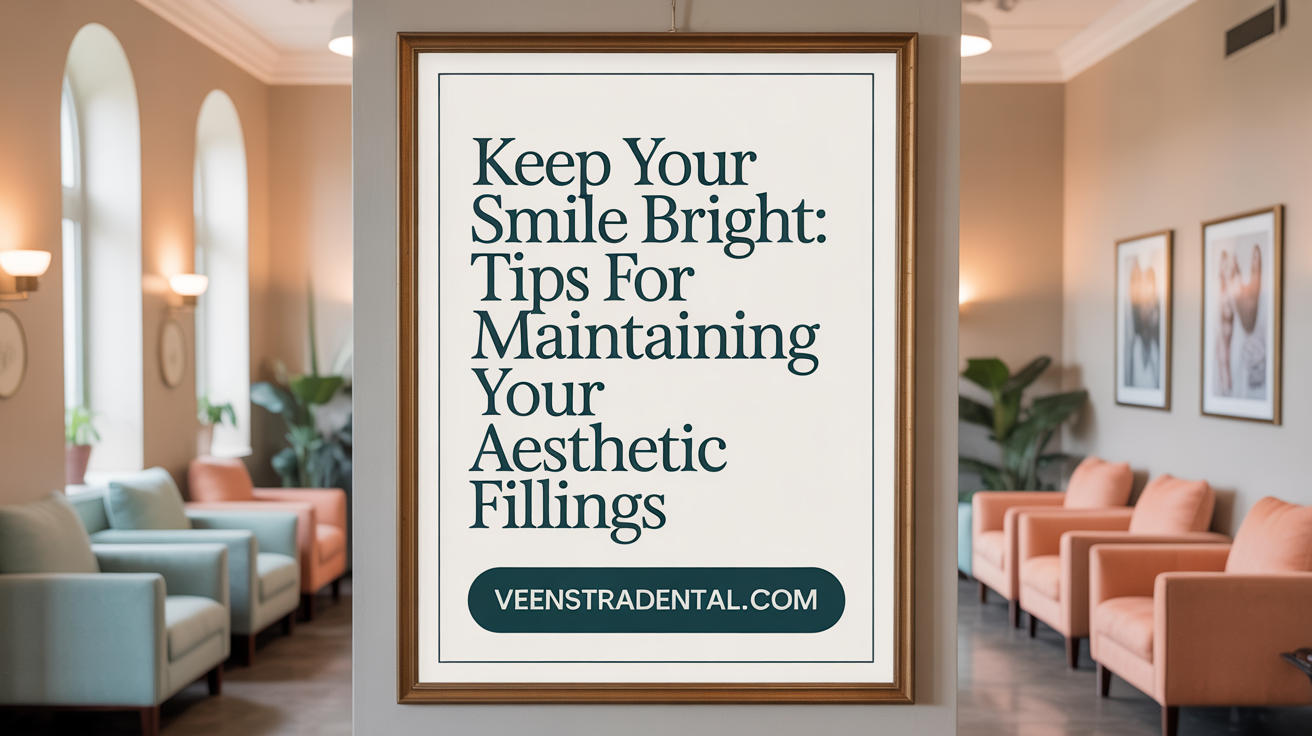 Keep Your Smile Bright: Tips for Maintaining Your Aesthetic Fillings