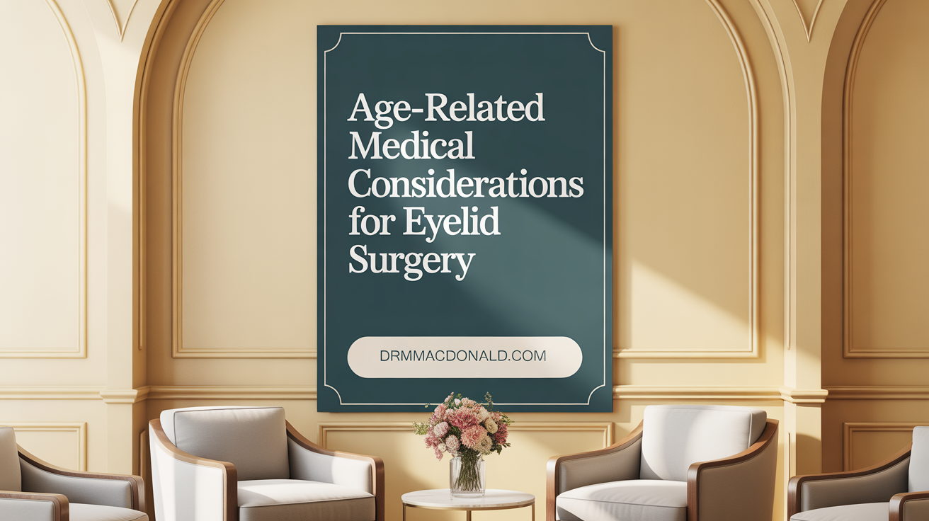 Age-Related Medical Considerations for Eyelid Surgery