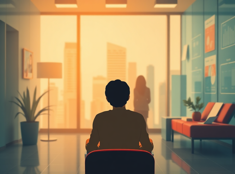 An image displaying a structured and logical approach to Foster youth reentry, capturing the essence of systematic support and guidance in a structured environment.