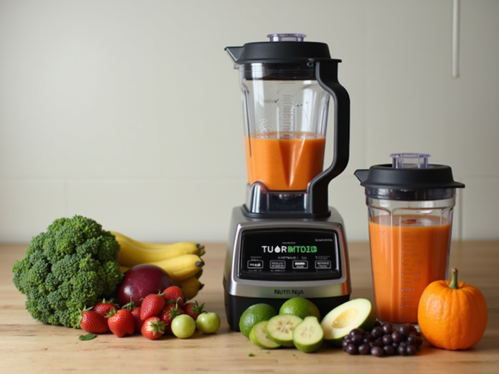 Nutri Ninja Auto-IQ on kitchen counter