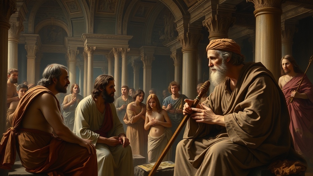 고난 속에서도 희망을 품는 메시지를 전달하는 그림입니다.