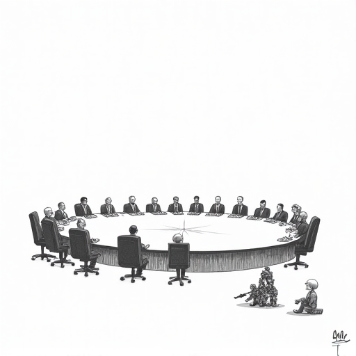 NATO Leaders Agree to Increase Defense Spending Amid Russian Aggression single-panel cartoon