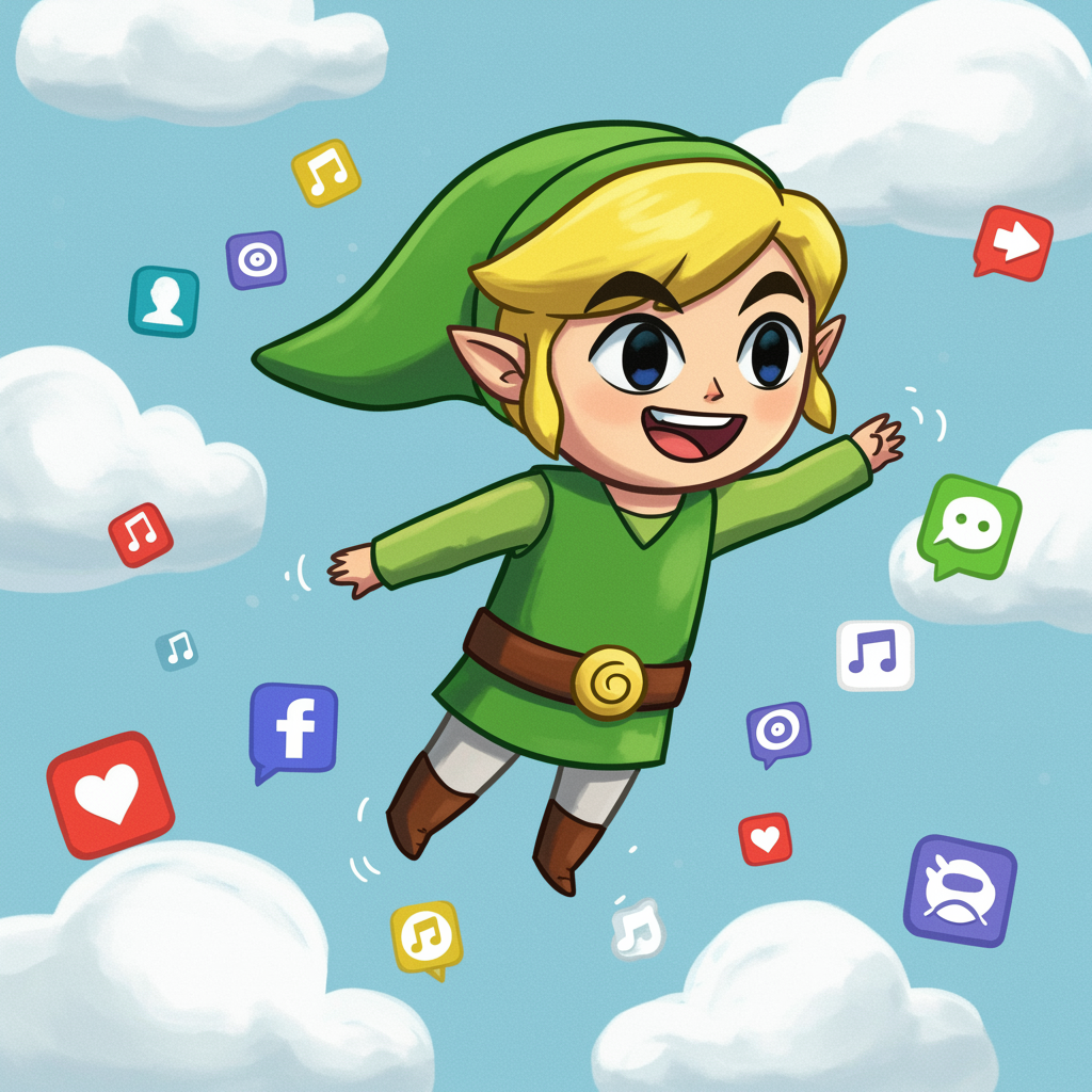 toon link pfp