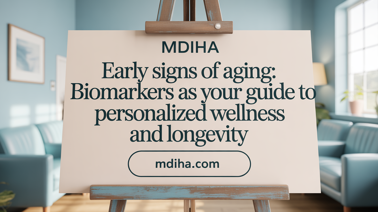 Early Signs of Aging: Biomarkers as Your Guide to Personalized Longevity Care