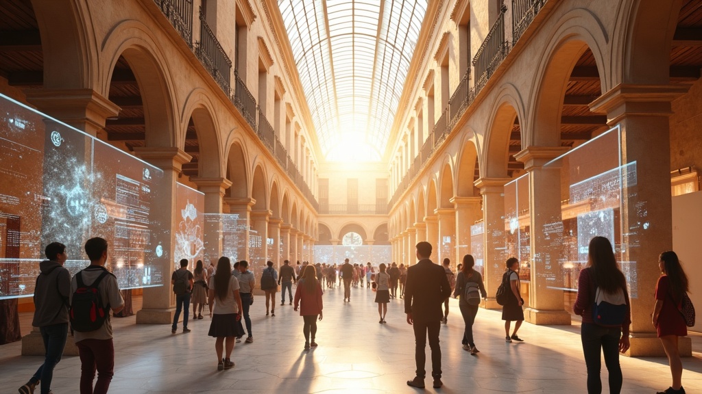 Ilustración conceptual de la agilidad y el salto cualitativo que la Inteligencia Artificial en Formación Profesional representa para el sistema educativo.