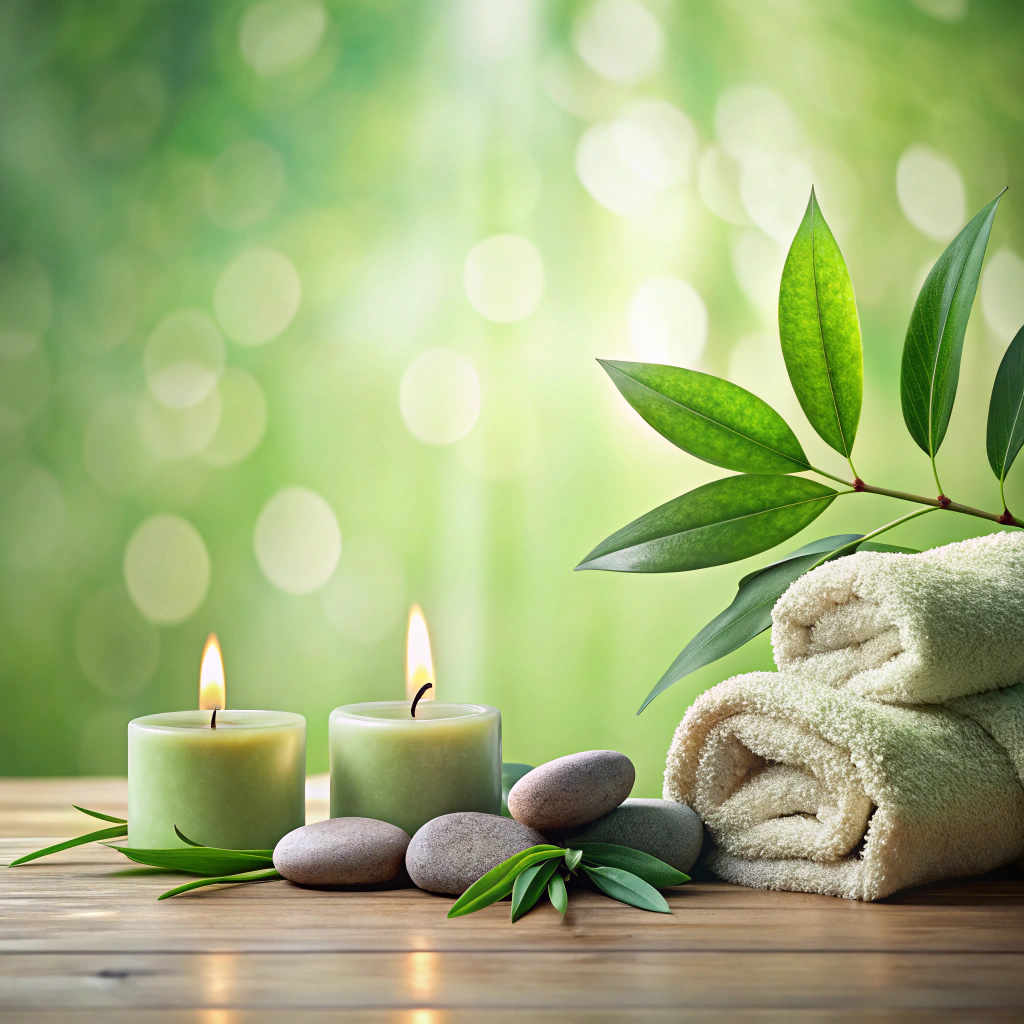 Serene Spa Background - Elegant Design