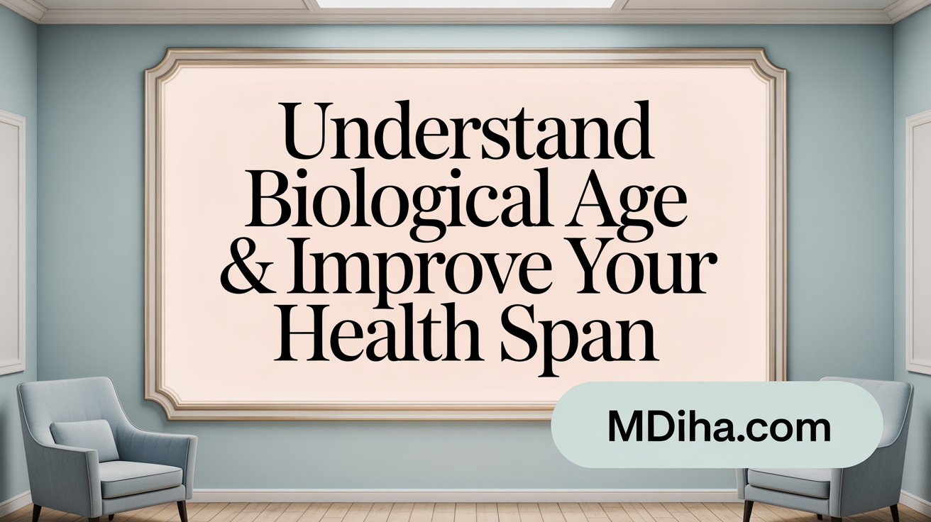 Understand Biological Age & Extend Your Health Span
