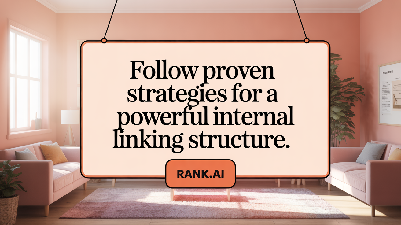 Follow proven strategies for a powerful internal linking structure.