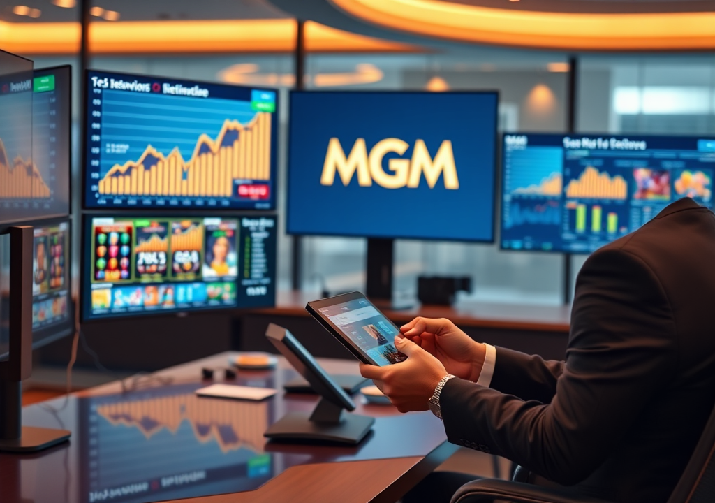 MGM 리조트 BetMGM 실적 상승 배경 분석 온라인 카지노 시장 확대와 MGM의 디지털 전환 성공 사례