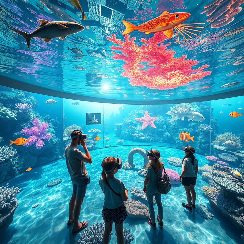 Virtual Lagoon: Immersive NFT Installations