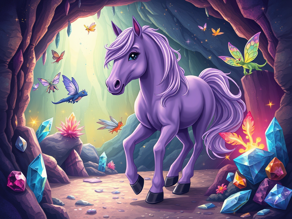 The Cave Adventure of Lavender the Brave
