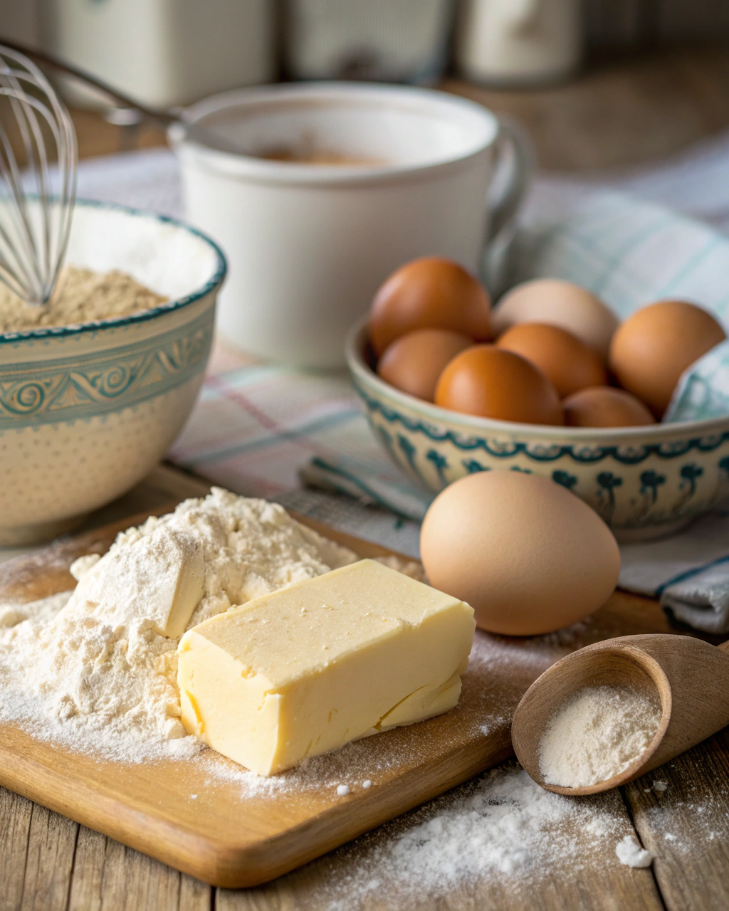 Buttermilk Pound Cake Ingredients