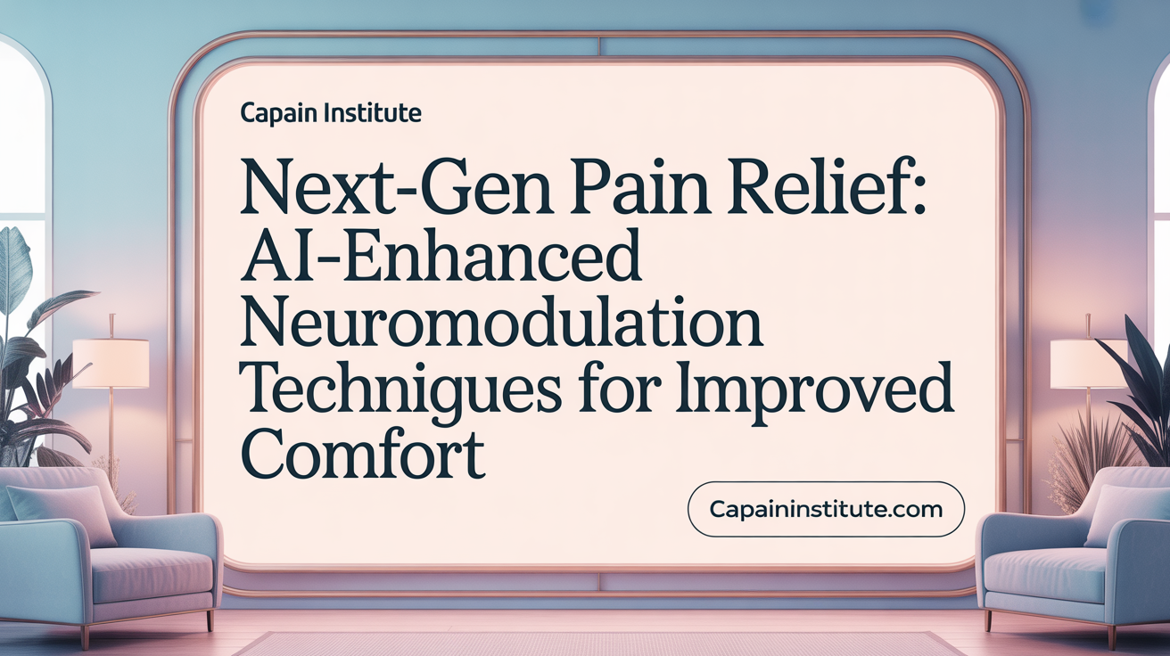 Next-Gen Pain Relief: AI-Enhanced Neuromodulation Techniques
