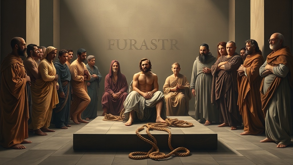 렘브란트풍의 비유적 장면