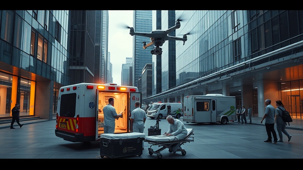 현대적 응급 대응 현장